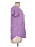 No Boundaries Purple Short Sleeve Top Size 11 - 13 - photo 4