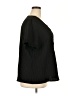 Shein Curve Black Short Sleeve Blouse Size 2X - photo 4