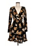 Boohoo Floral Black Cocktail Dress Size 6 - photo 1