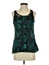 Express 100% Polyester Teal Sleeveless Blouse Size S - photo 1