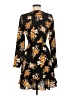 Boohoo Floral Black Cocktail Dress Size 6 - photo 2