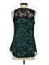Express 100% Polyester Teal Sleeveless Blouse Size S - photo 2