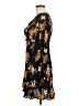 Boohoo Floral Black Cocktail Dress Size 6 - photo 5