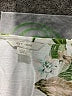 C established 1946 100% Rayon Tropical White Short Sleeve Blouse Size M - photo 7