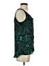 Express 100% Polyester Teal Sleeveless Blouse Size S - photo 4