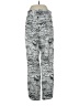 up! Print Silver Casual Pants Size 4 - photo 2
