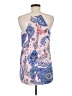 Express Outlet 100% Polyester Blue Sleeveless Blouse Size M - photo 2