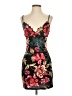Shein Floral Black Cocktail Dress Size S - photo 1