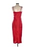 ASOS 100% Polyester Red Cocktail Dress Size 8 - photo 2