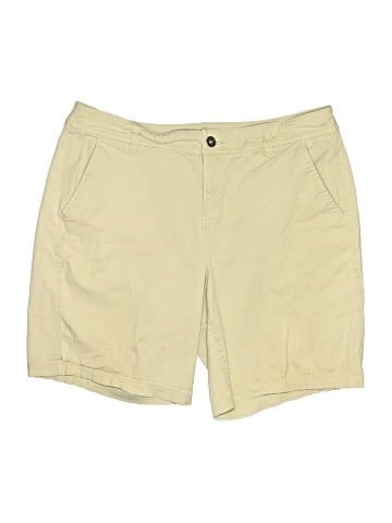 Lane Bryant Khaki Shorts (view 1)