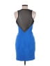 Robert Rodriguez Color Block Blue Cocktail Dress Size 8 - photo 2