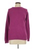 Cabin Creek Solid Purple Pullover Sweater Size L - photo 1