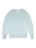 Crewcuts 100% Cotton Solid Blue Pullover Sweater Size 10 - photo 1