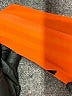 Unbranded 100% Polyester Stripes Orange Casual Dress Size XXS (estimated) - photo 7