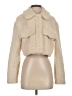 Zara 100% Polyester Ivory Faux Fur Jacket Size S - photo 1