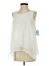 CeCe Ivory Sleeveless Blouse Size XS - photo 1