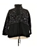 LIVI Animal Print Black Windbreaker Size 26 - 28 Plus - photo 1