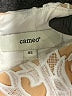 Cameo 100% Polyester Yellow White Cocktail Dress Size XS - photo 3