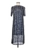Flat White 100% Polyester Tweed Silver Casual Dress Size XXS - photo 1