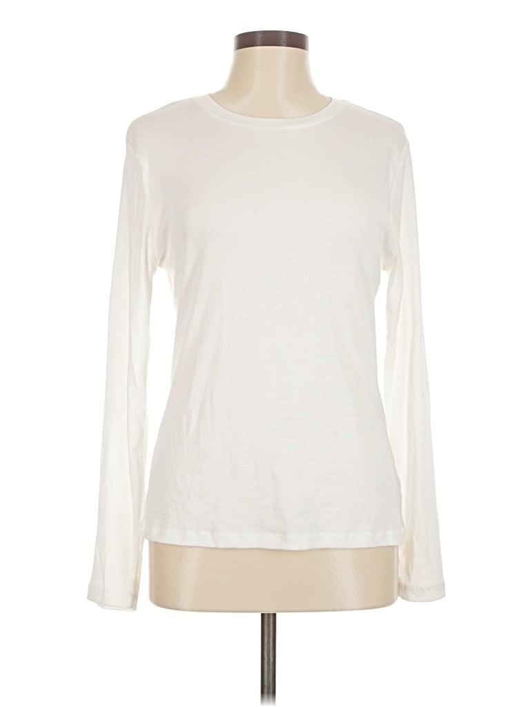 Pre-owned A New Day Long Sleeve T-shirt In Ivory
