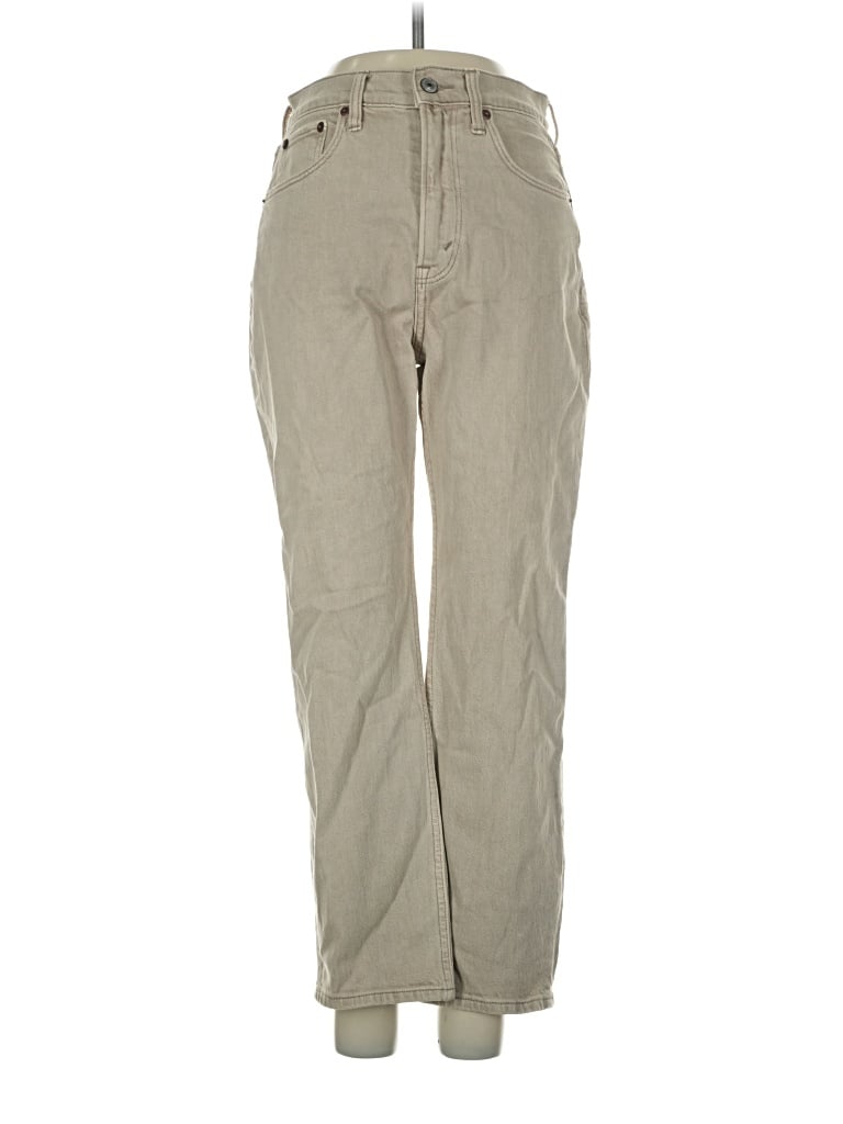 Pre-owned Abercrombie & Fitch Casual Pants In Tan