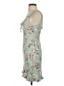 No Boundaries Floral Green Cocktail Dress Size S - photo 5