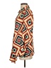 Revival Orange 3/4 Sleeve Blouse Size S - photo 5