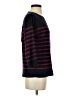 Ann Taylor LOFT 100% Cotton Stripes Black Pullover Sweater Size S - photo 4
