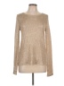 Kenar 100% Polyester Metallic Gold Pullover Sweater Size L - photo 1
