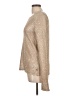 Kenar 100% Polyester Metallic Gold Pullover Sweater Size L - photo 5