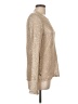 Kenar 100% Polyester Metallic Gold Pullover Sweater Size L - photo 4