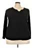 Cacique Black 3/4 Sleeve T-Shirt Size 22 - photo 1