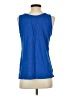 Ann Taylor LOFT 100% Cotton Blue Active Tank Size S - photo 2
