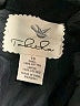 Tabitha 100% Cotton Solid Black Formal Skirt Size 10 - photo 4