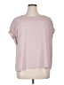 Shein Curve 100% Polyester Pink Short Sleeve Top Size 1X - photo 1