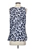 CAbi 100% Polyester Blue Sleeveless Blouse Size S - photo 2