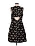 Hunter Dixon Graphic Black Cocktail Dress Size 12 - photo 2