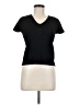 Alfani Black Short Sleeve Henley Size M - photo 1