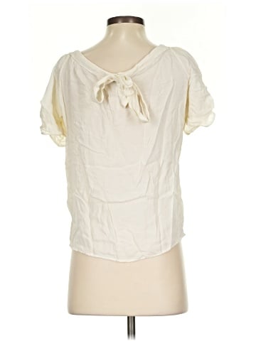 Joie Short Sleeve Silk Top (view 2)