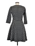 Boden Polka Dots Black Casual Dress Size 6 - photo 2