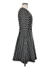 Boden Polka Dots Black Casual Dress Size 6 - photo 4