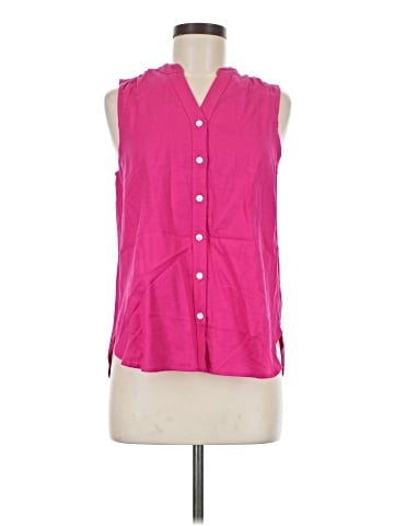Morgan Taylor Sleeveless Button-Down Shirt (view 1)