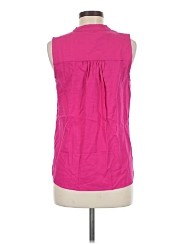 Morgan Taylor Sleeveless Button-Down Shirt (view 2)