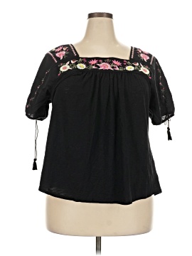 Time And Tru Short Sleeve Blouse