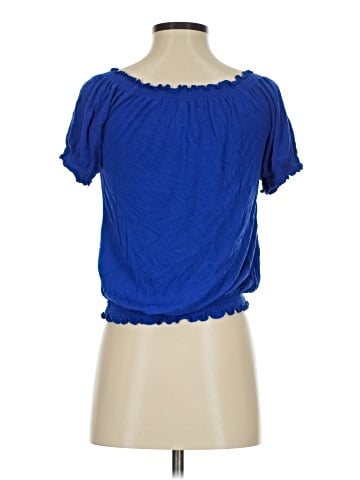 INC International Concepts Short Sleeve Blouse (view 2)