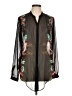 Worthington 100% Polyester Black Long Sleeve Blouse Size L - photo 1