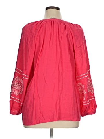 Calypso St. Barth 3/4 Sleeve Blouse (view 2)