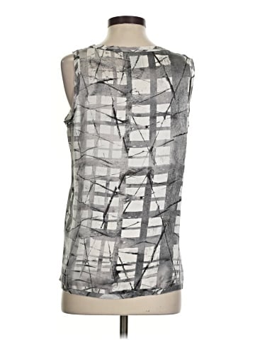 Go By Go Silk Sleeveless Silk Top (view 2)