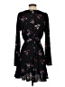 Express 100% Rayon Floral Black Cocktail Dress Size S - photo 2