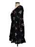Express 100% Rayon Floral Black Cocktail Dress Size S - photo 5